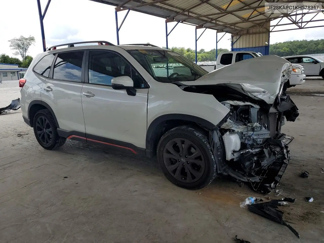 2019 Subaru Forester Sport VIN: JF2SKAPC1KH578347 Lot: 62267296
