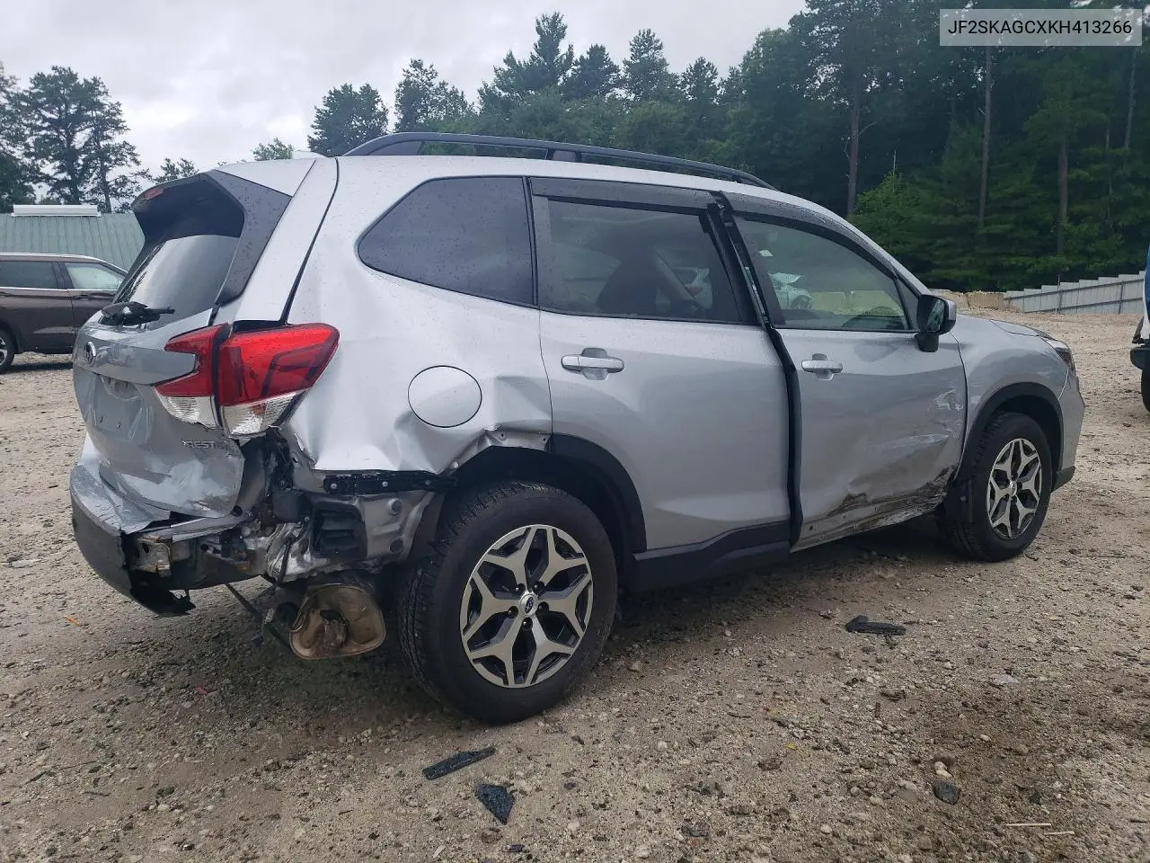 2019 Subaru Forester Premium VIN: JF2SKAGCXKH413266 Lot: 85964905
