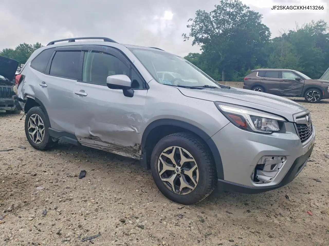 2019 Subaru Forester Premium VIN: JF2SKAGCXKH413266 Lot: 85964905
