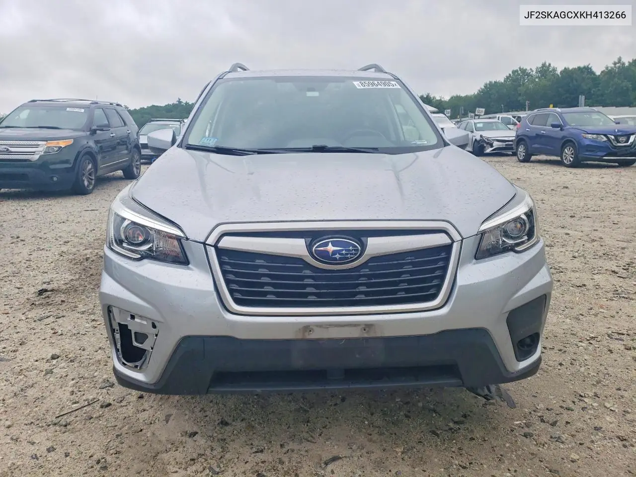 2019 Subaru Forester Premium VIN: JF2SKAGCXKH413266 Lot: 85964905
