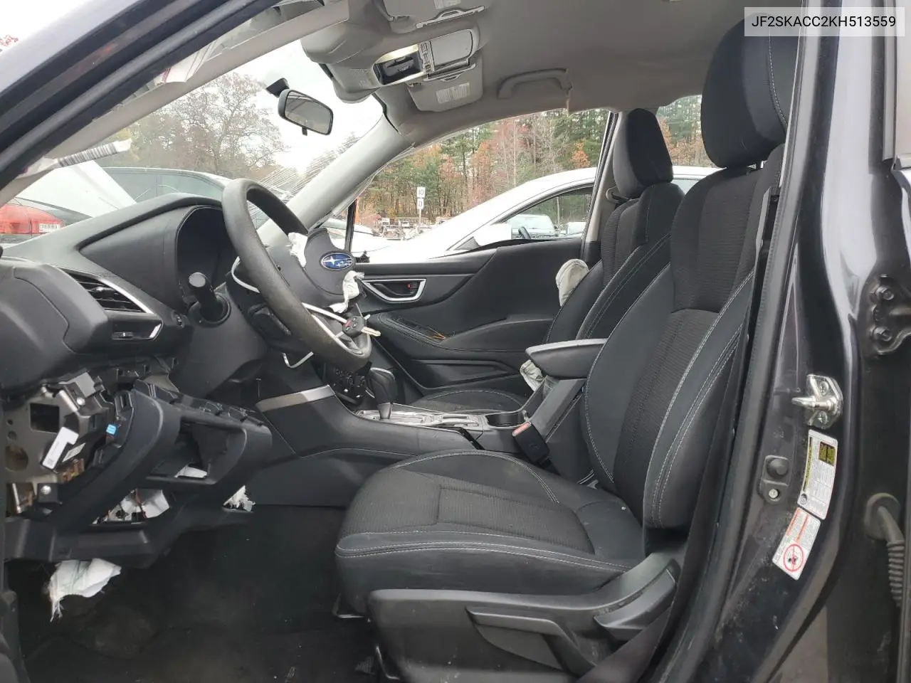 JF2SKACC2KH513559 2019 Subaru Forester