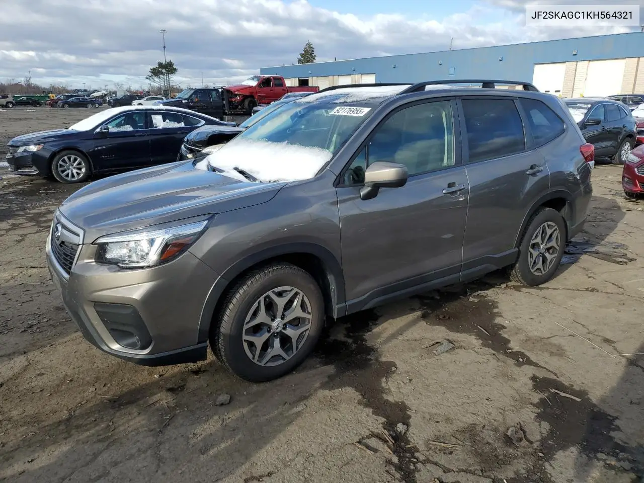 JF2SKAGC1KH564321 2019 Subaru Forester Premium