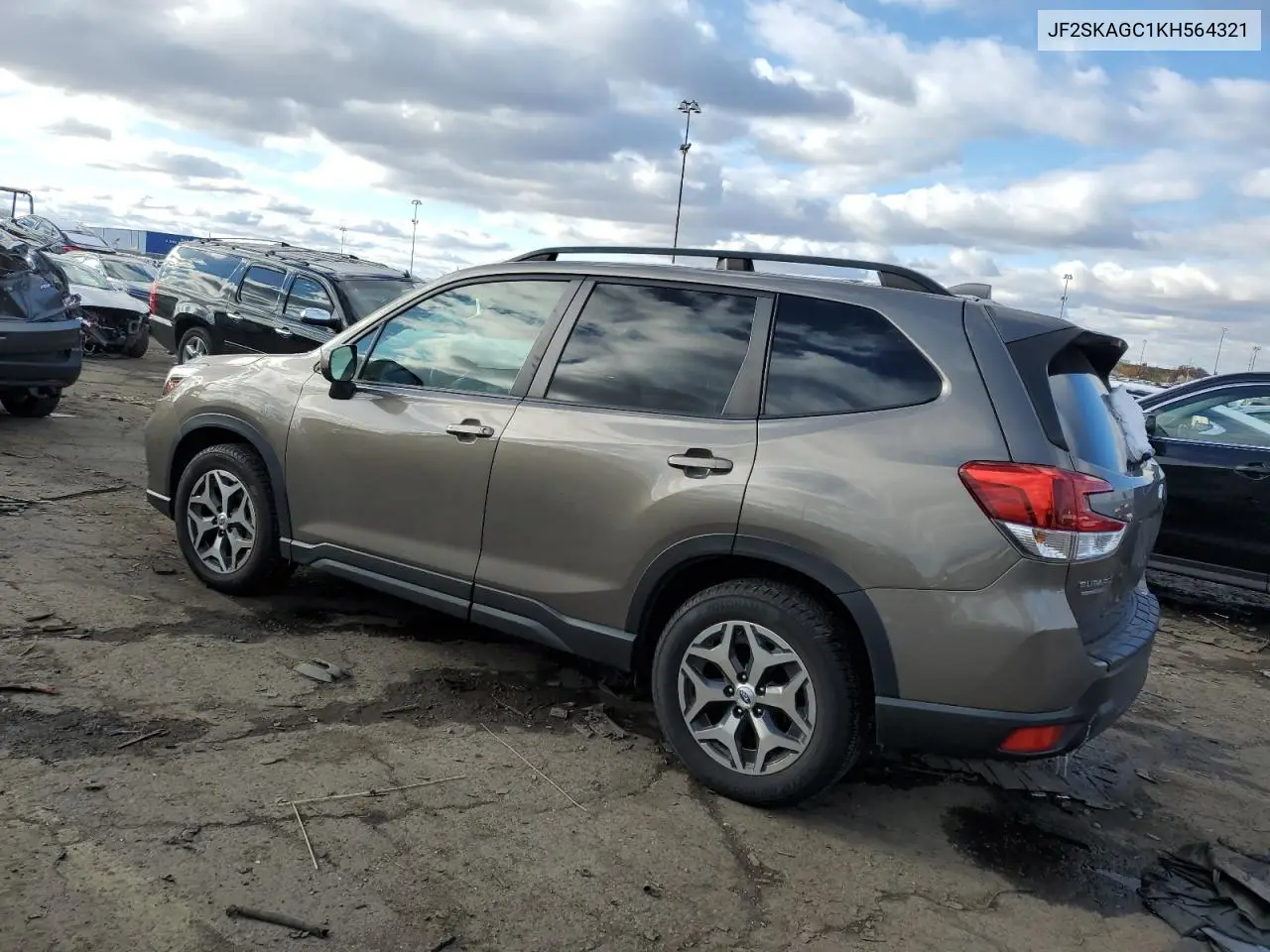 JF2SKAGC1KH564321 2019 Subaru Forester Premium