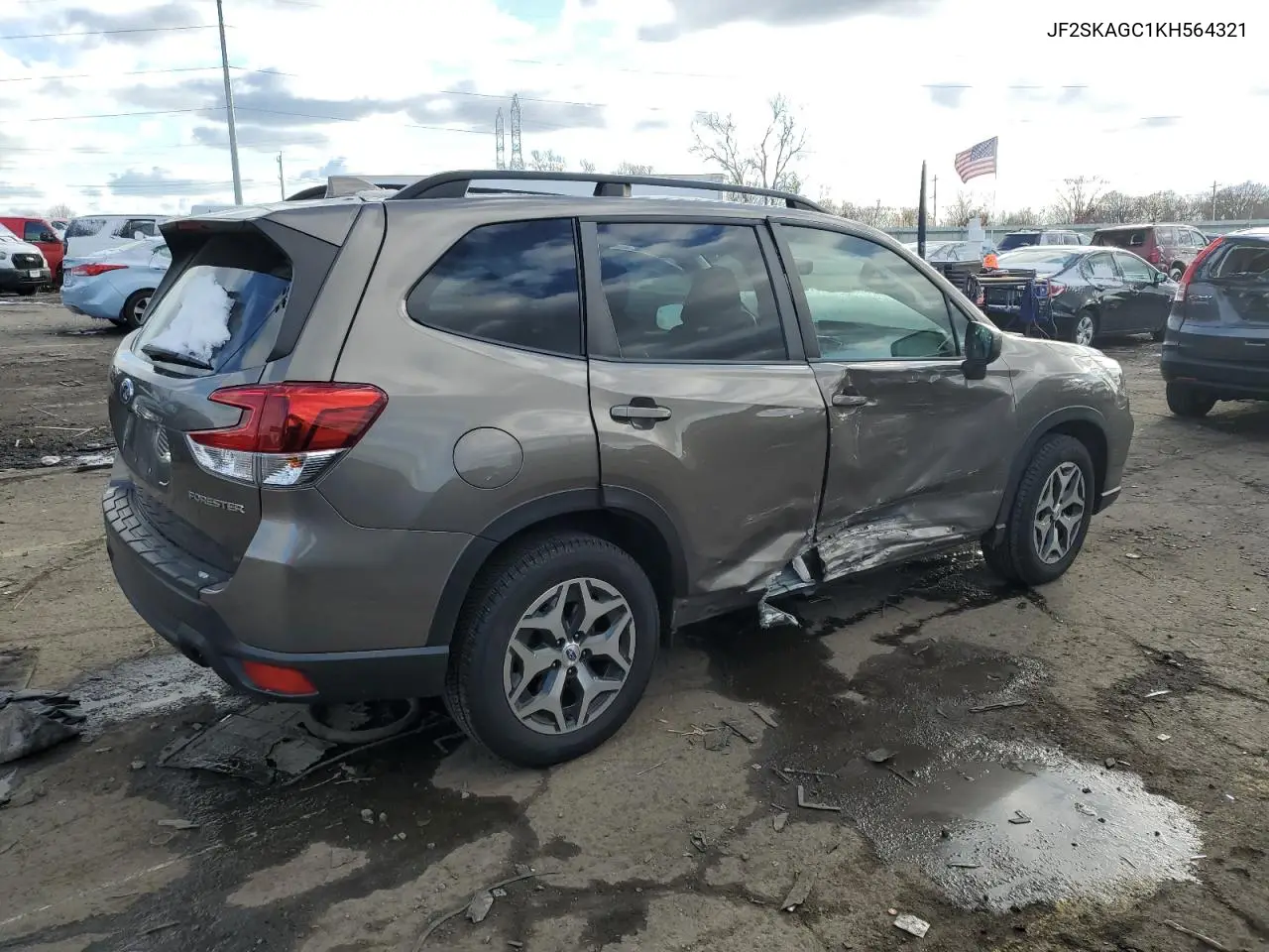 JF2SKAGC1KH564321 2019 Subaru Forester Premium