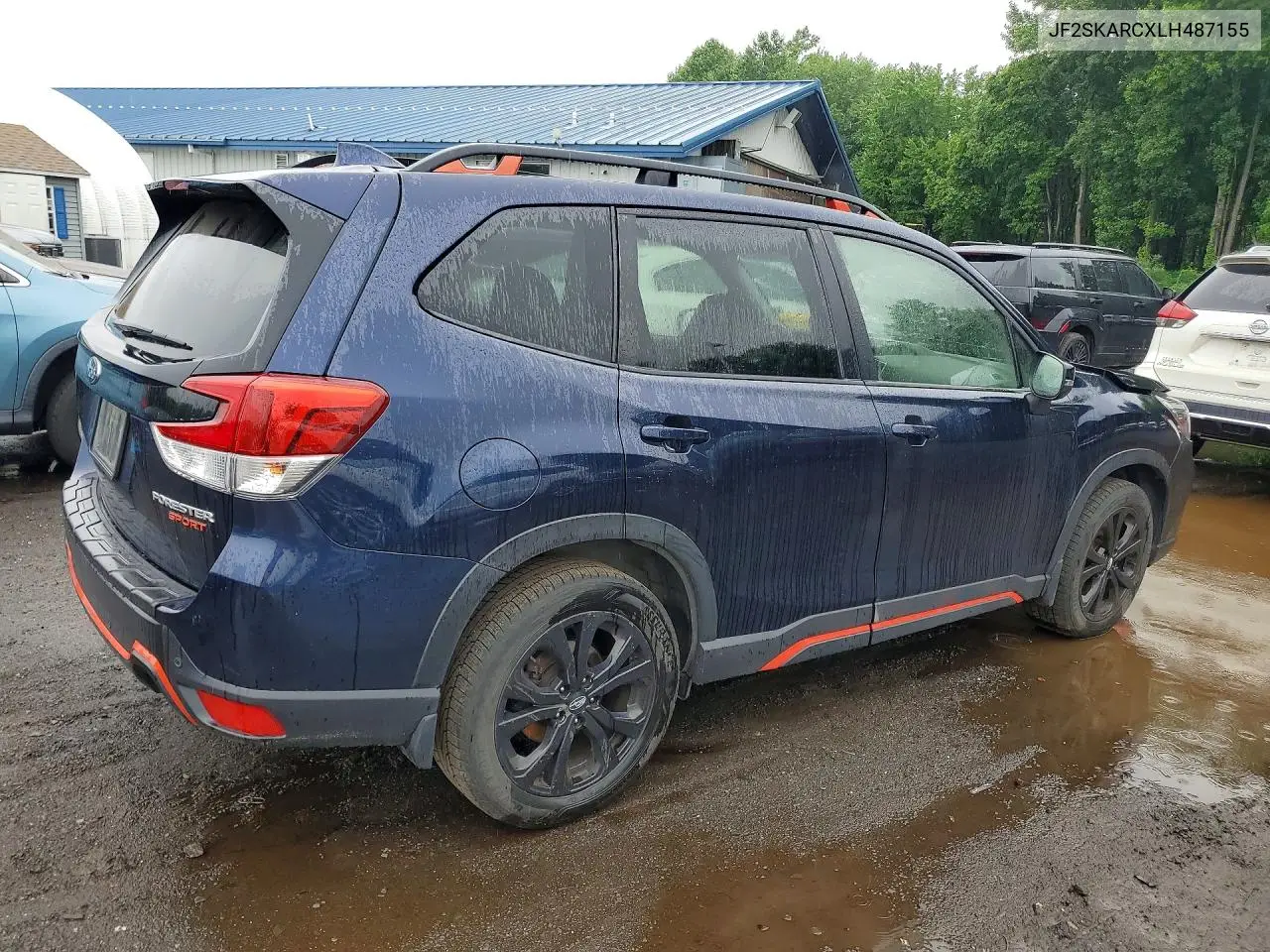 2020 Subaru Forester Sport VIN: JF2SKARCXLH487155 Lot: 59608896