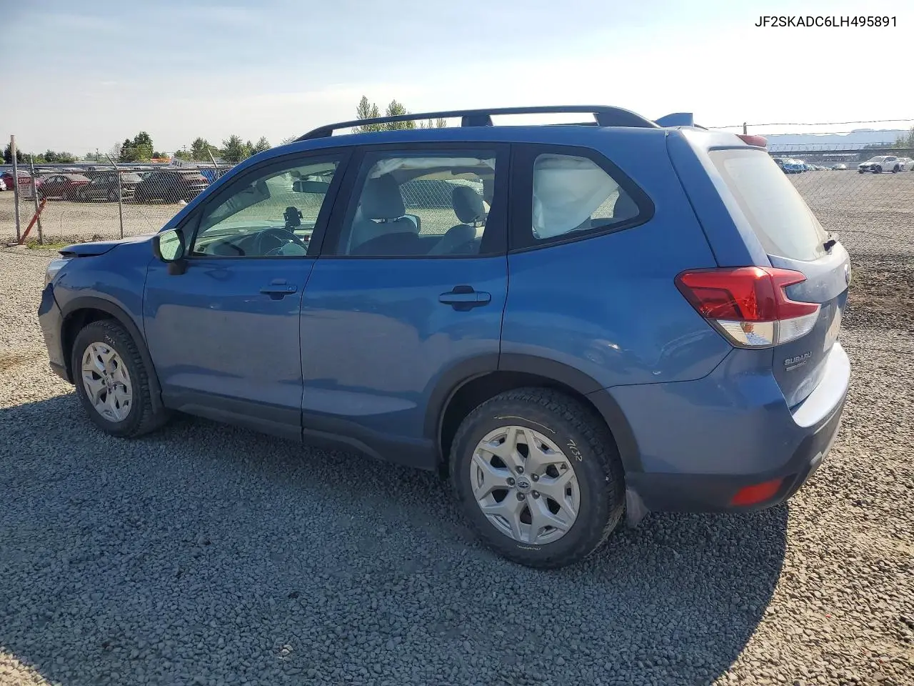 2020 Subaru Forester VIN: JF2SKADC6LH495891 Lot: 60088086