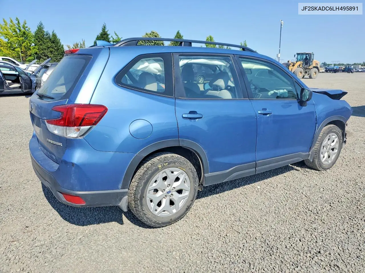 2020 Subaru Forester VIN: JF2SKADC6LH495891 Lot: 60088086