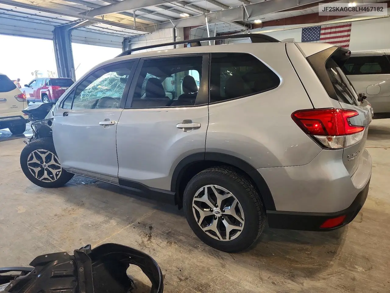 2020 Subaru Forester Premium VIN: JF2SKAGC8LH467182 Lot: 60596016