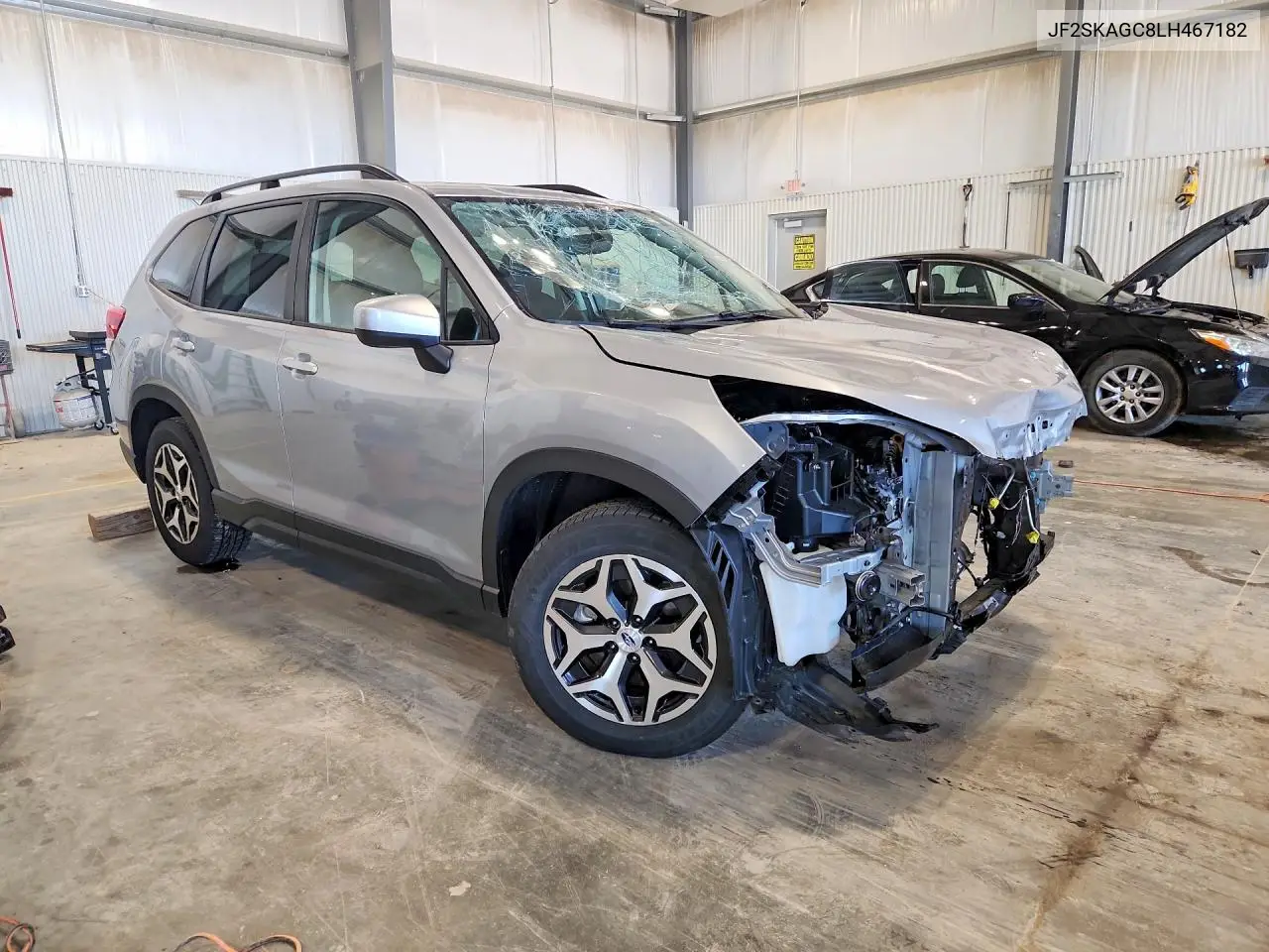 2020 Subaru Forester Premium VIN: JF2SKAGC8LH467182 Lot: 60596016