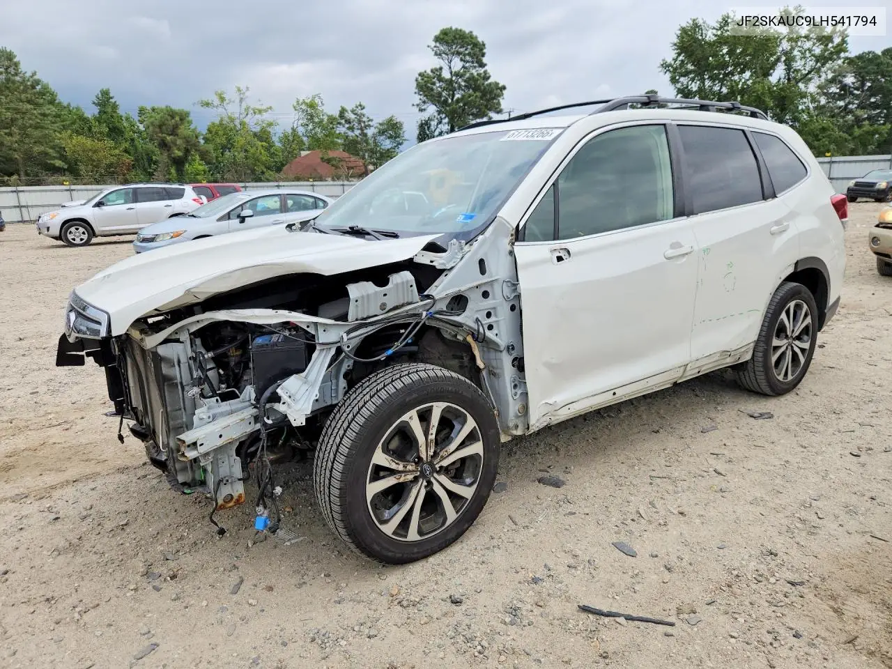 2020 Subaru Forester Limited VIN: JF2SKAUC9LH541794 Lot: 61713266