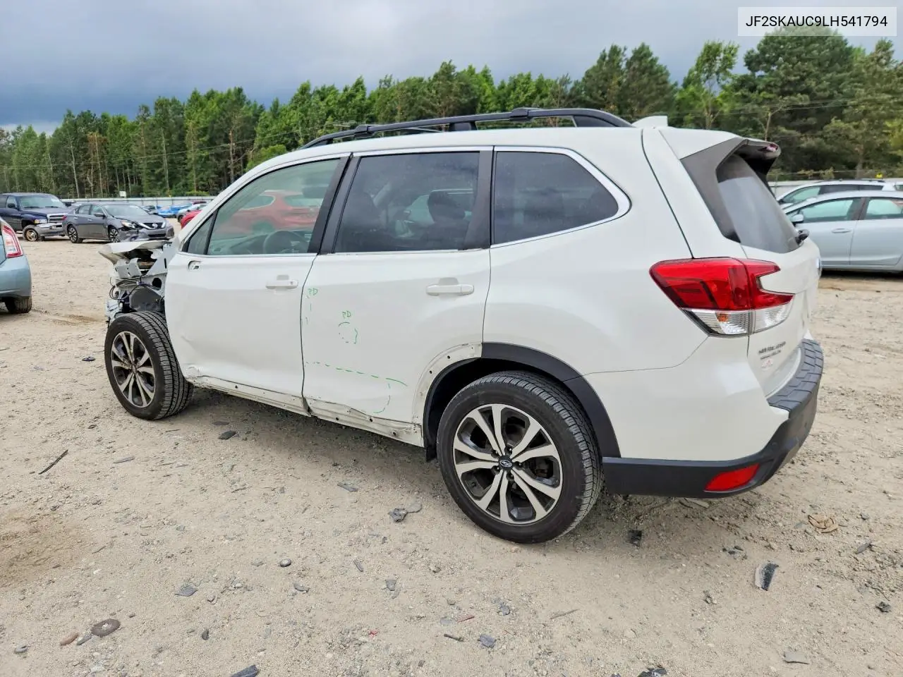 2020 Subaru Forester Limited VIN: JF2SKAUC9LH541794 Lot: 61713266