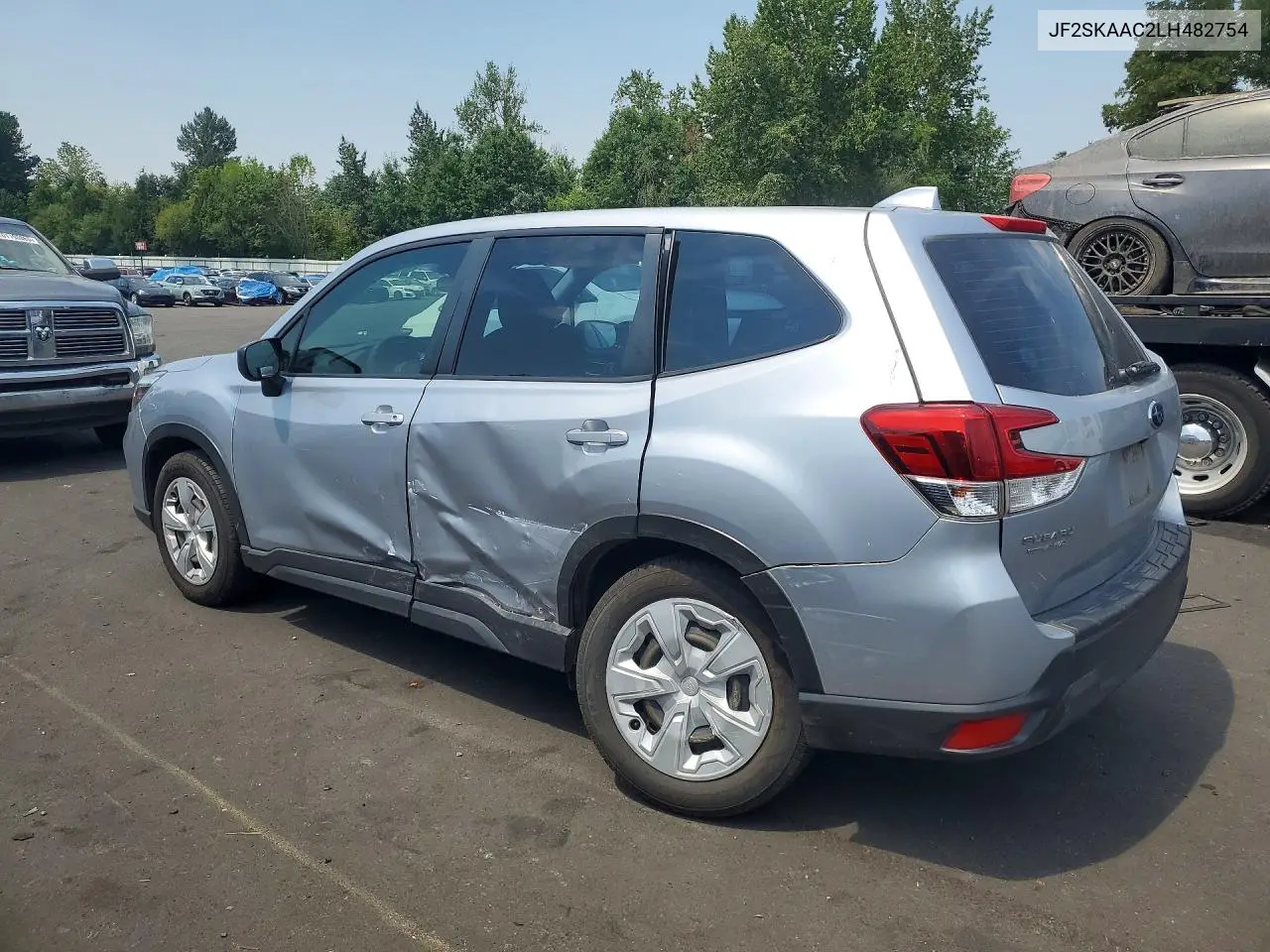 2020 Subaru Forester VIN: JF2SKAAC2LH482754 Lot: 61739176