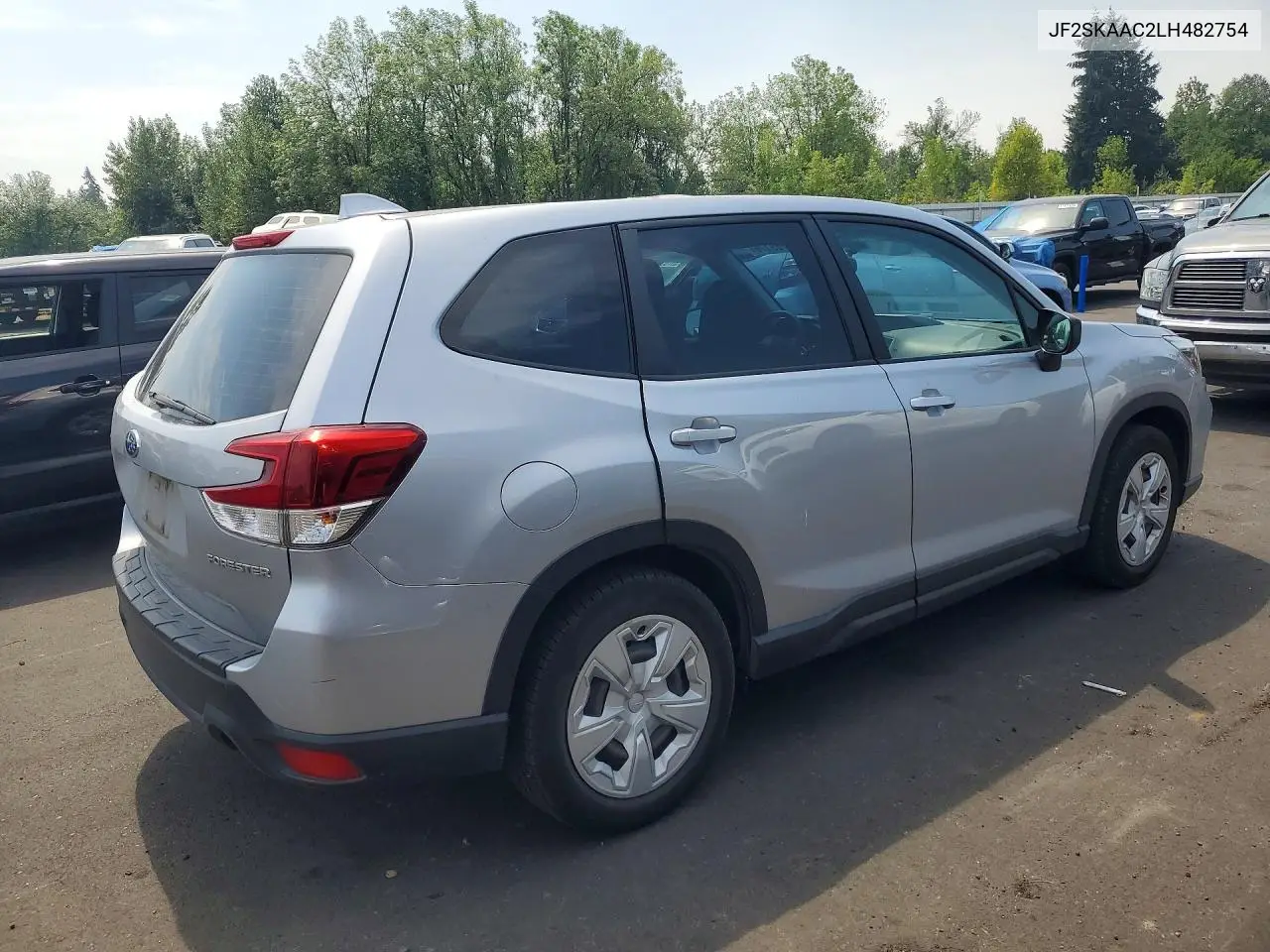 2020 Subaru Forester VIN: JF2SKAAC2LH482754 Lot: 61739176