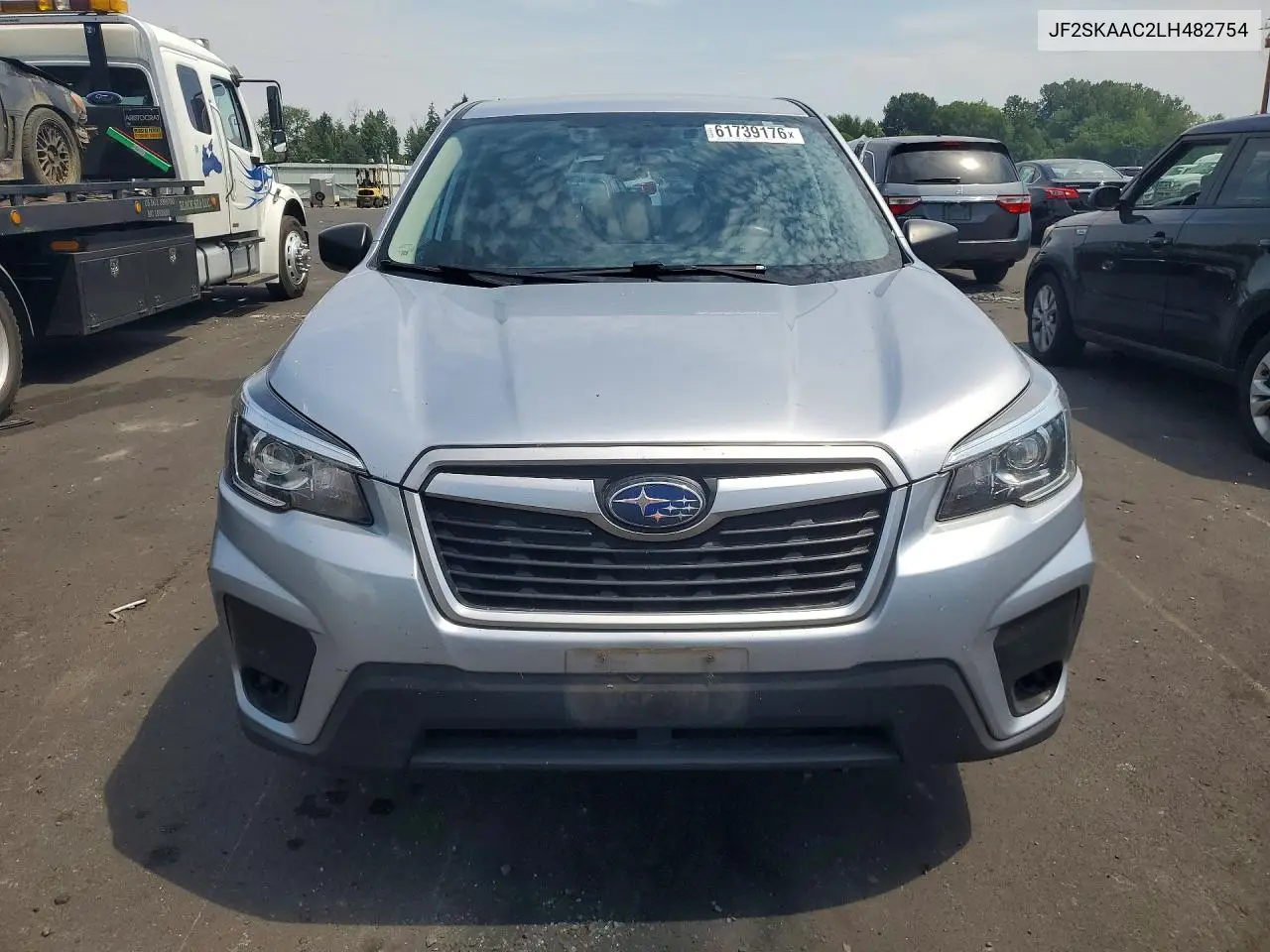 2020 Subaru Forester VIN: JF2SKAAC2LH482754 Lot: 61739176