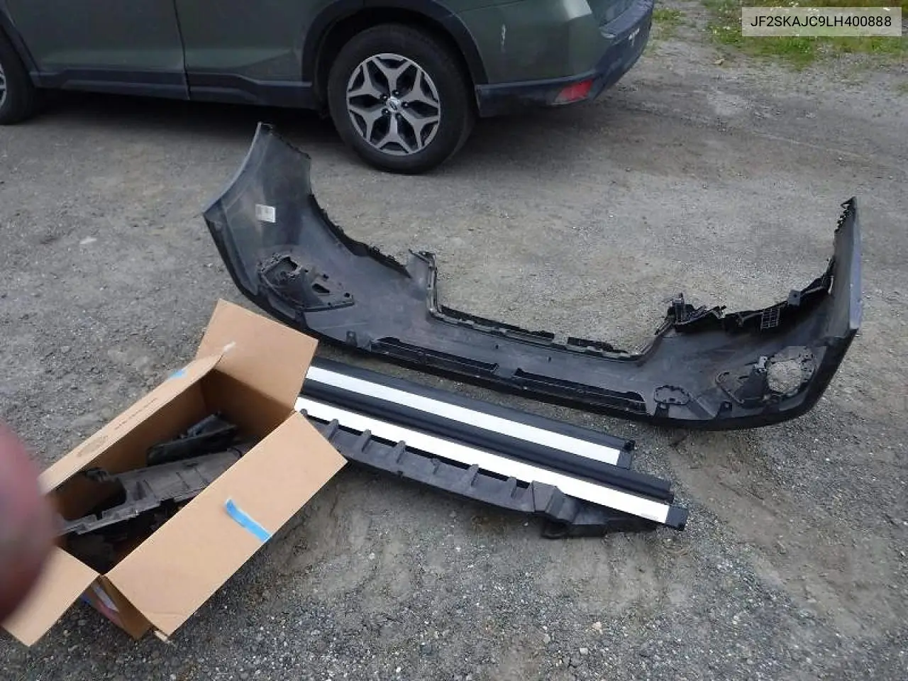 2020 Subaru Forester Premium VIN: JF2SKAJC9LH400888 Lot: 61810426