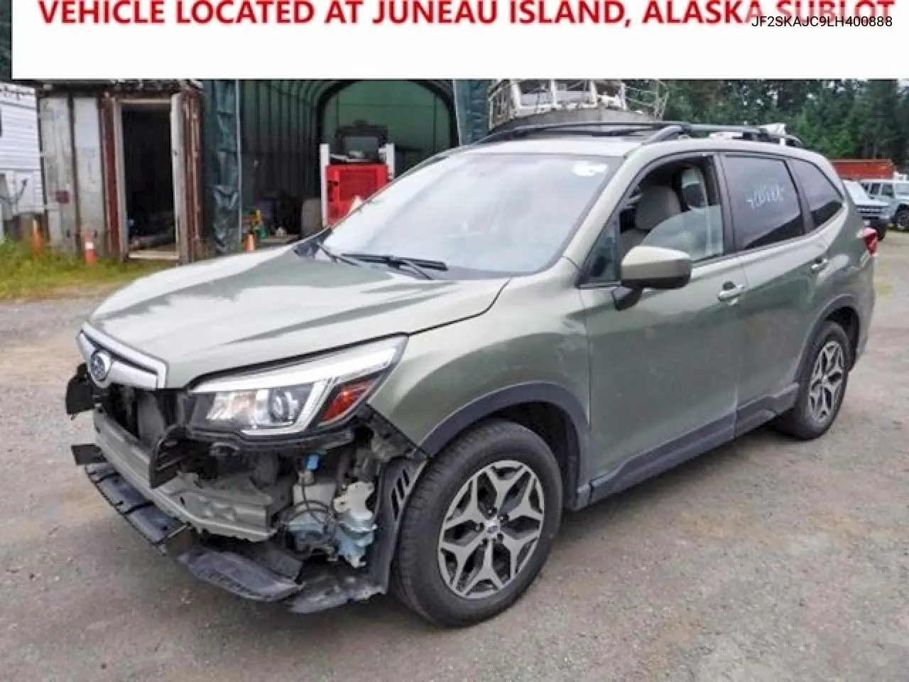 2020 Subaru Forester Premium VIN: JF2SKAJC9LH400888 Lot: 61810426