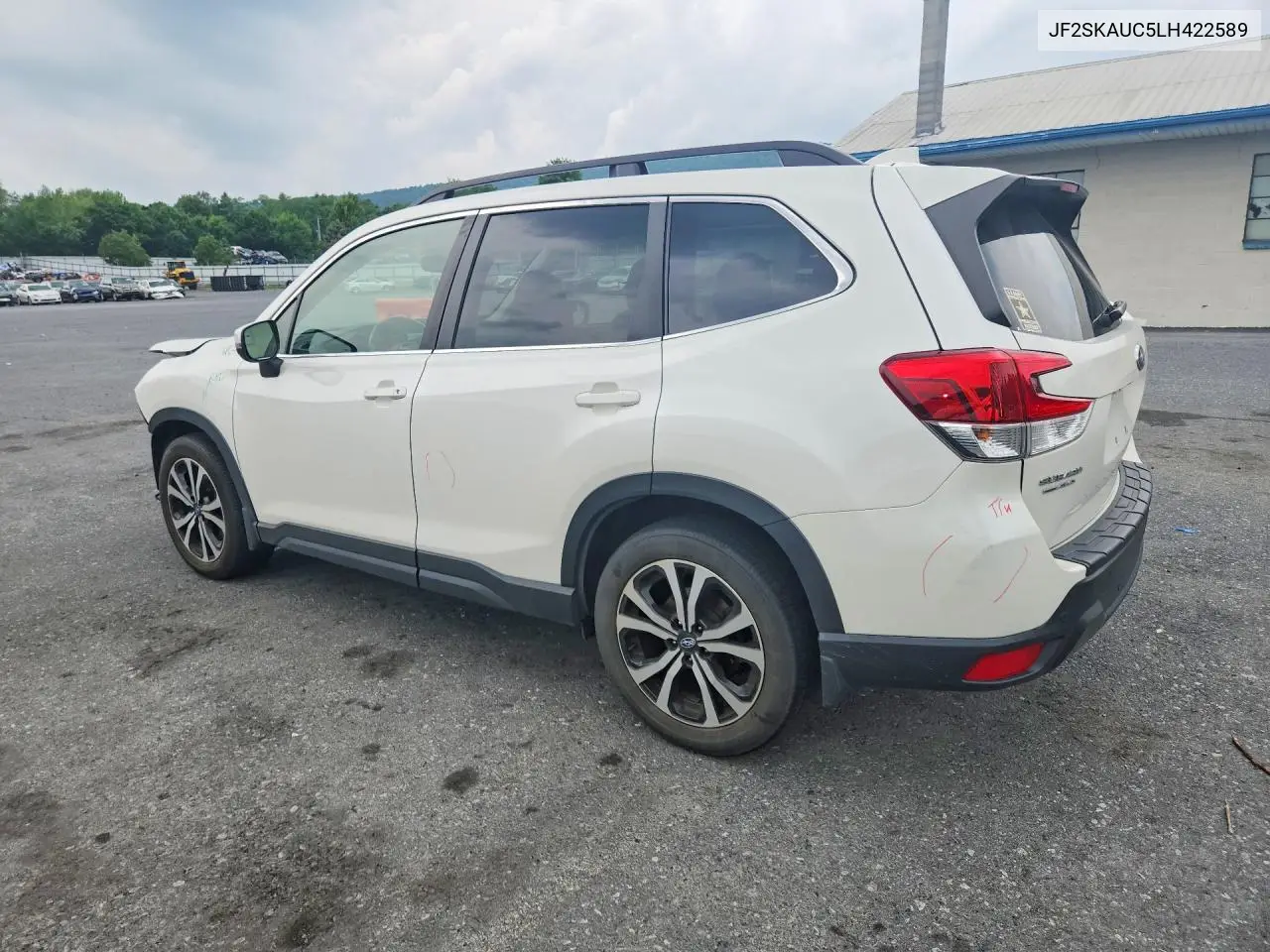 2020 Subaru Forester Limited VIN: JF2SKAUC5LH422589 Lot: 62087346