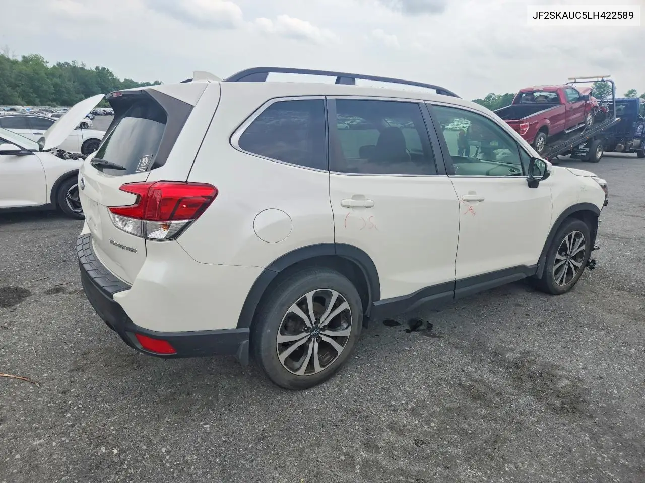 2020 Subaru Forester Limited VIN: JF2SKAUC5LH422589 Lot: 62087346
