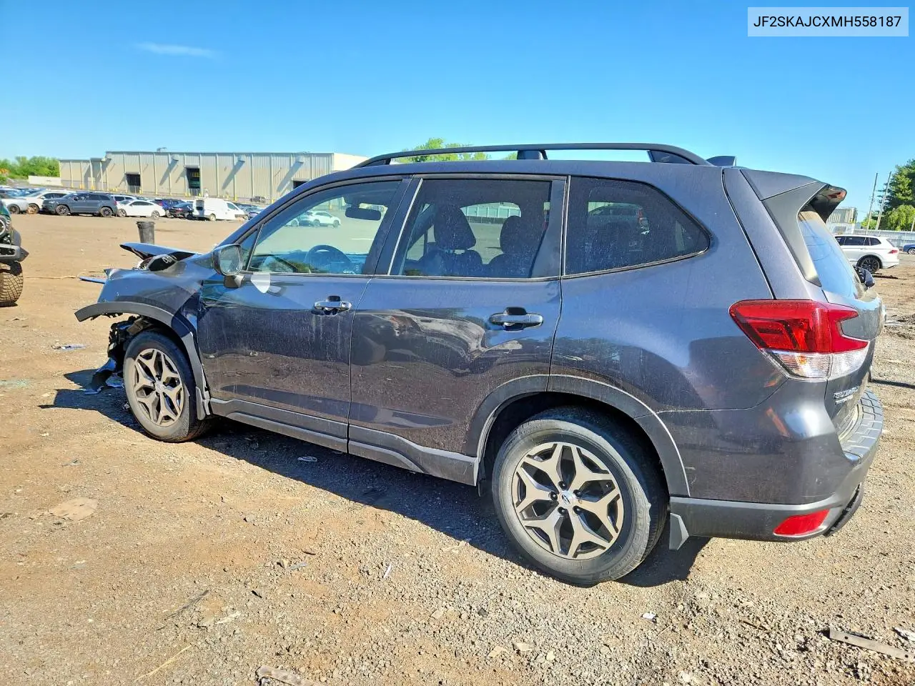 2021 Subaru Forester Premium VIN: JF2SKAJCXMH558187 Lot: 55704186