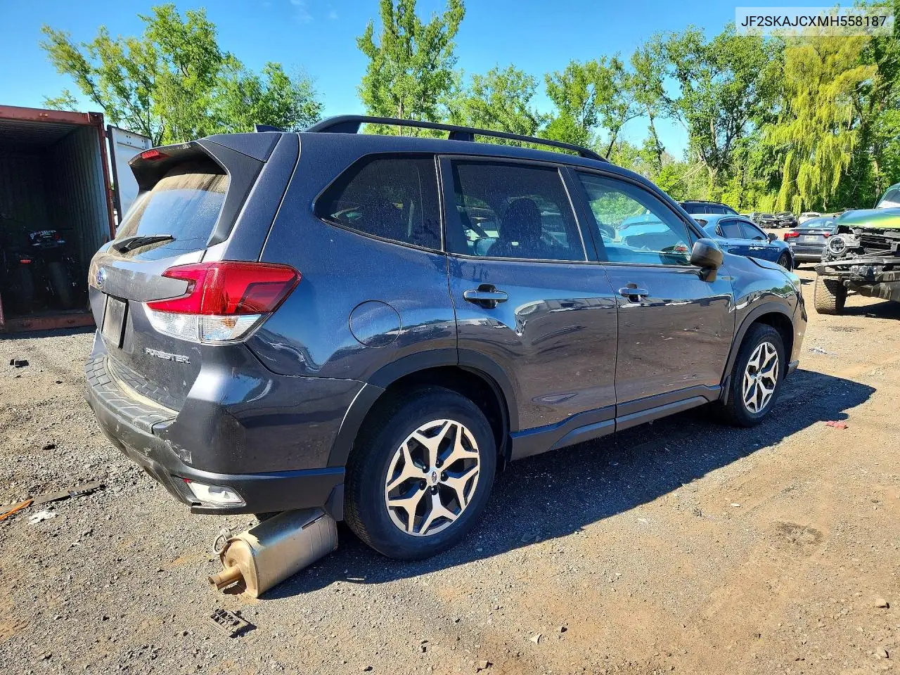 2021 Subaru Forester Premium VIN: JF2SKAJCXMH558187 Lot: 55704186
