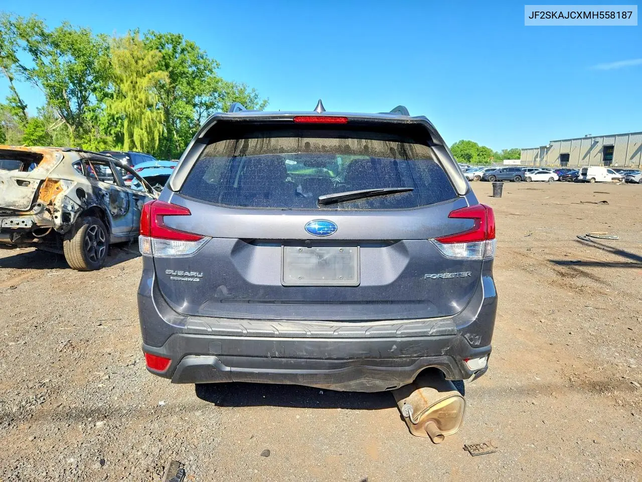 2021 Subaru Forester Premium VIN: JF2SKAJCXMH558187 Lot: 55704186