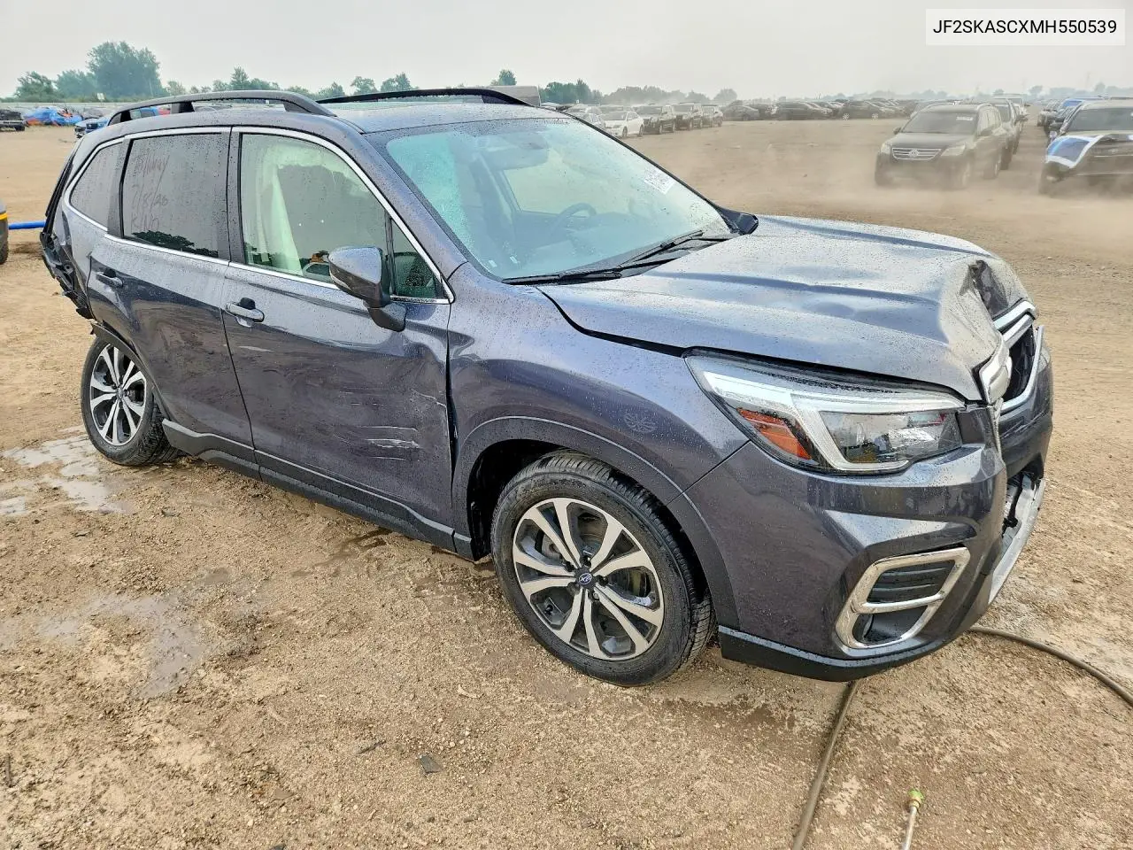 2021 Subaru Forester Limited VIN: JF2SKASCXMH550539 Lot: 61154666