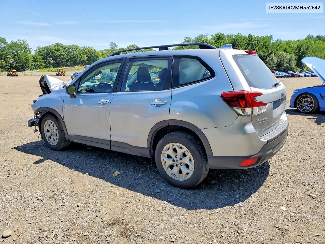 2021 Subaru Forester VIN: JF2SKADC2MH552542 Lot: 61232406