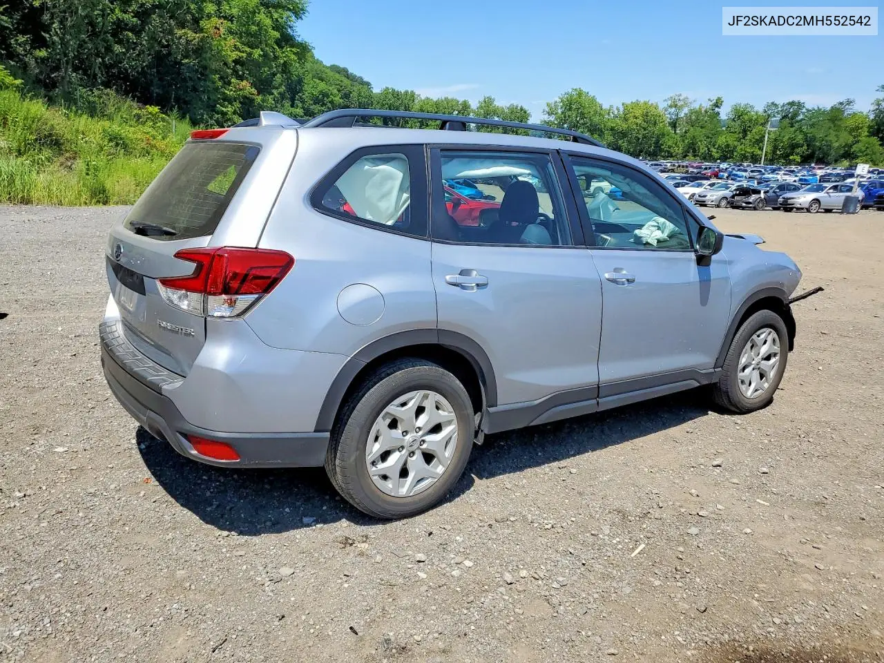 2021 Subaru Forester VIN: JF2SKADC2MH552542 Lot: 61232406