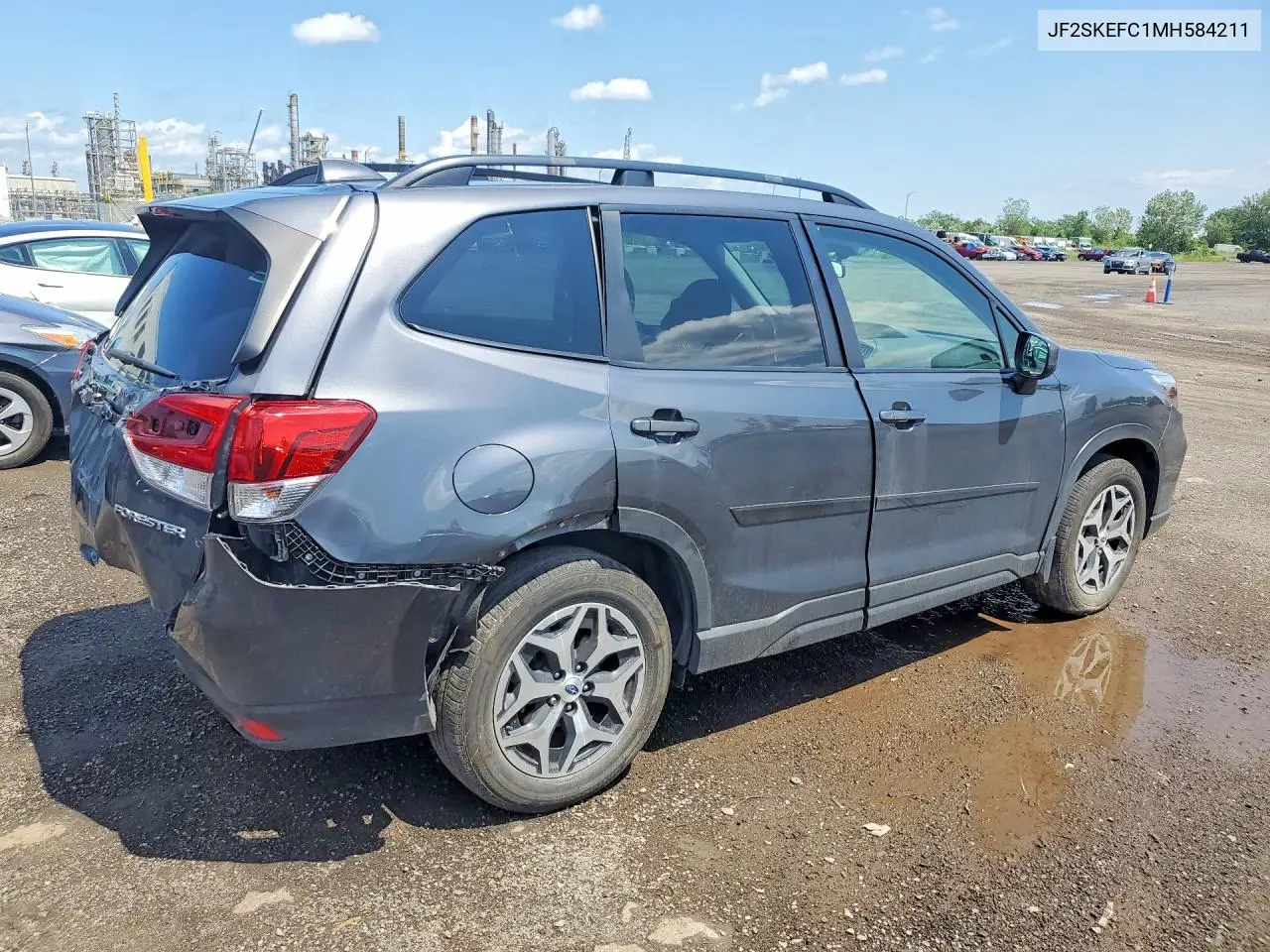 2021 Subaru Forester Convenience VIN: JF2SKEFC1MH584211 Lot: 61285526