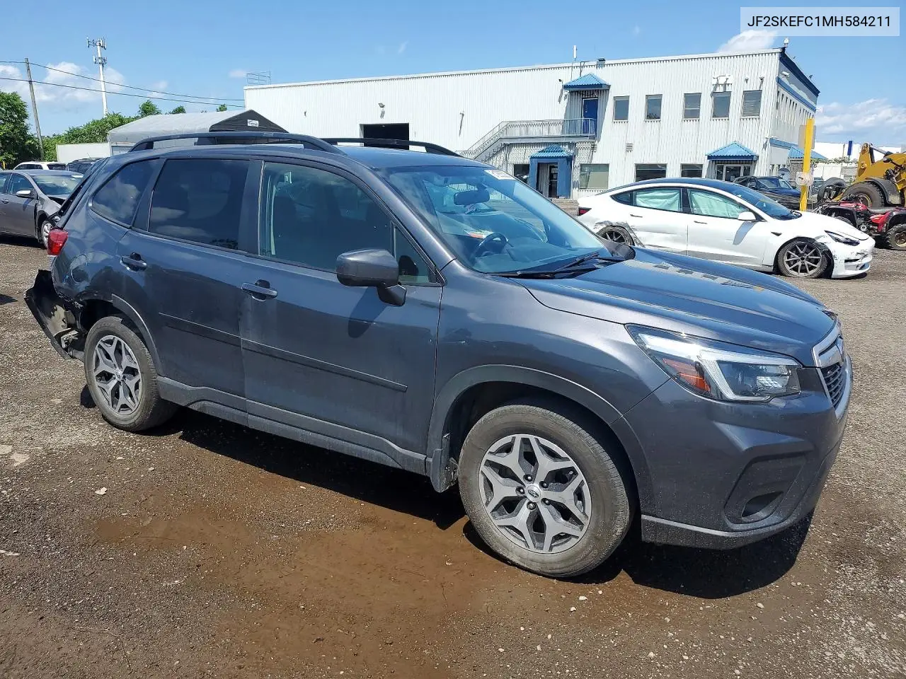 2021 Subaru Forester Convenience VIN: JF2SKEFC1MH584211 Lot: 61285526