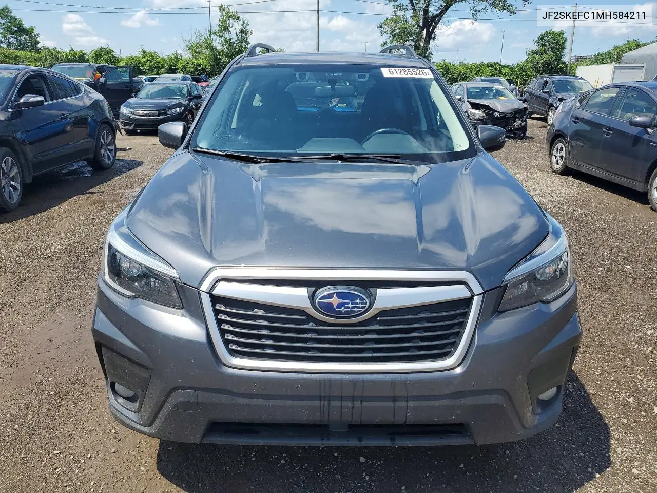 2021 Subaru Forester Convenience VIN: JF2SKEFC1MH584211 Lot: 61285526