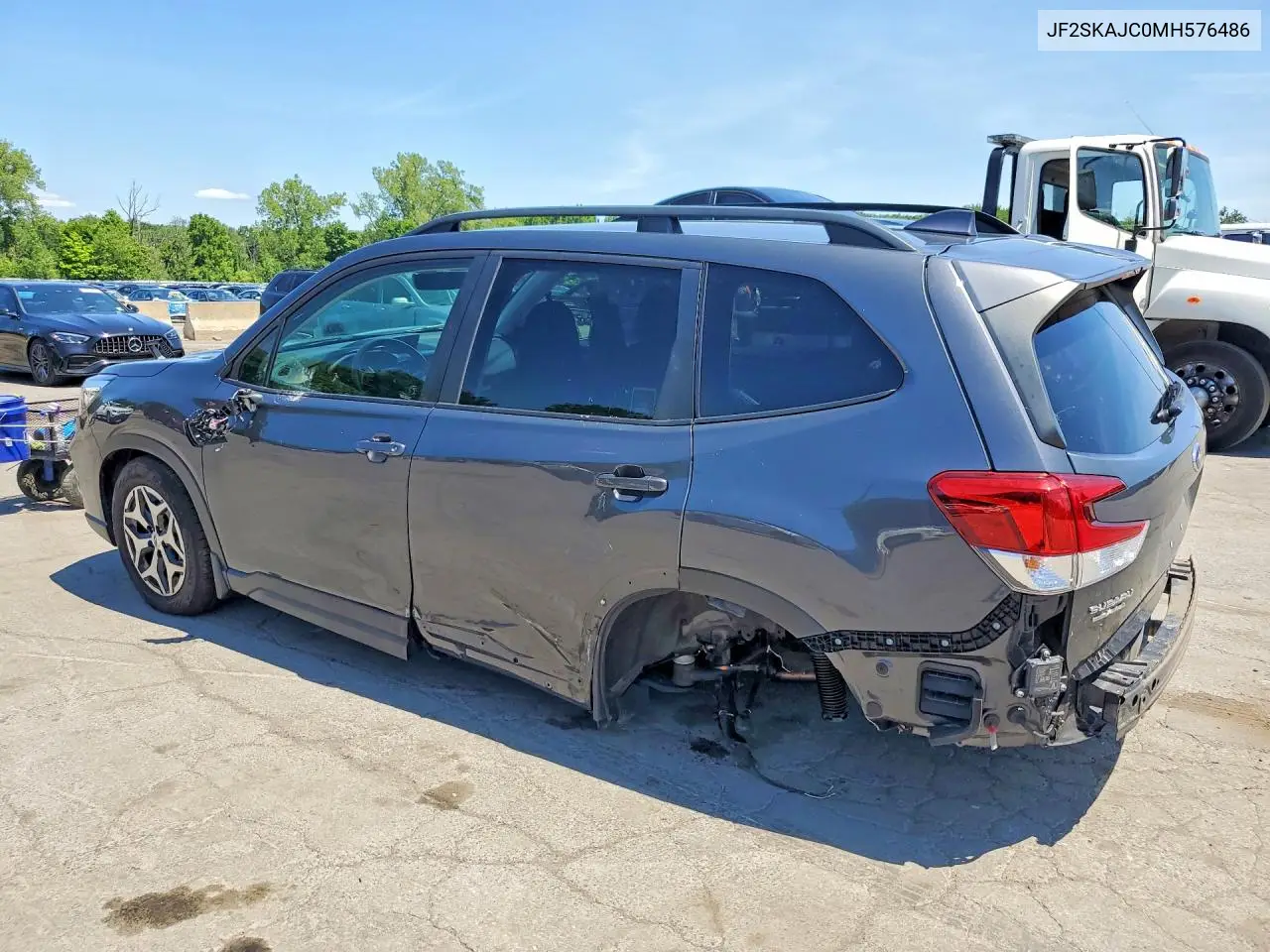 2021 Subaru Forester Premium VIN: JF2SKAJC0MH576486 Lot: 61759226