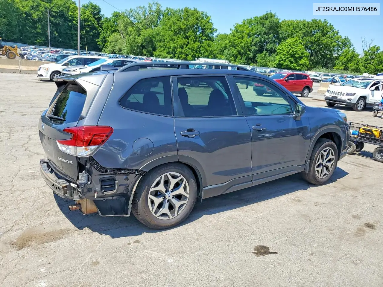 2021 Subaru Forester Premium VIN: JF2SKAJC0MH576486 Lot: 61759226