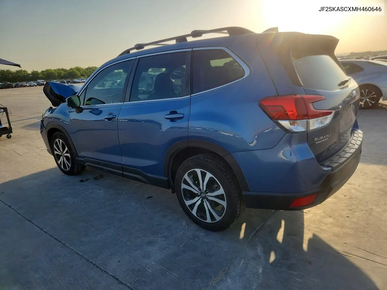 2021 Subaru Forester Limited VIN: JF2SKASCXMH460646 Lot: 61870736
