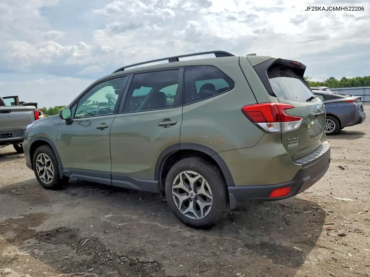 2021 Subaru Forester Premium VIN: JF2SKAJC6MH522206 Lot: 62015226