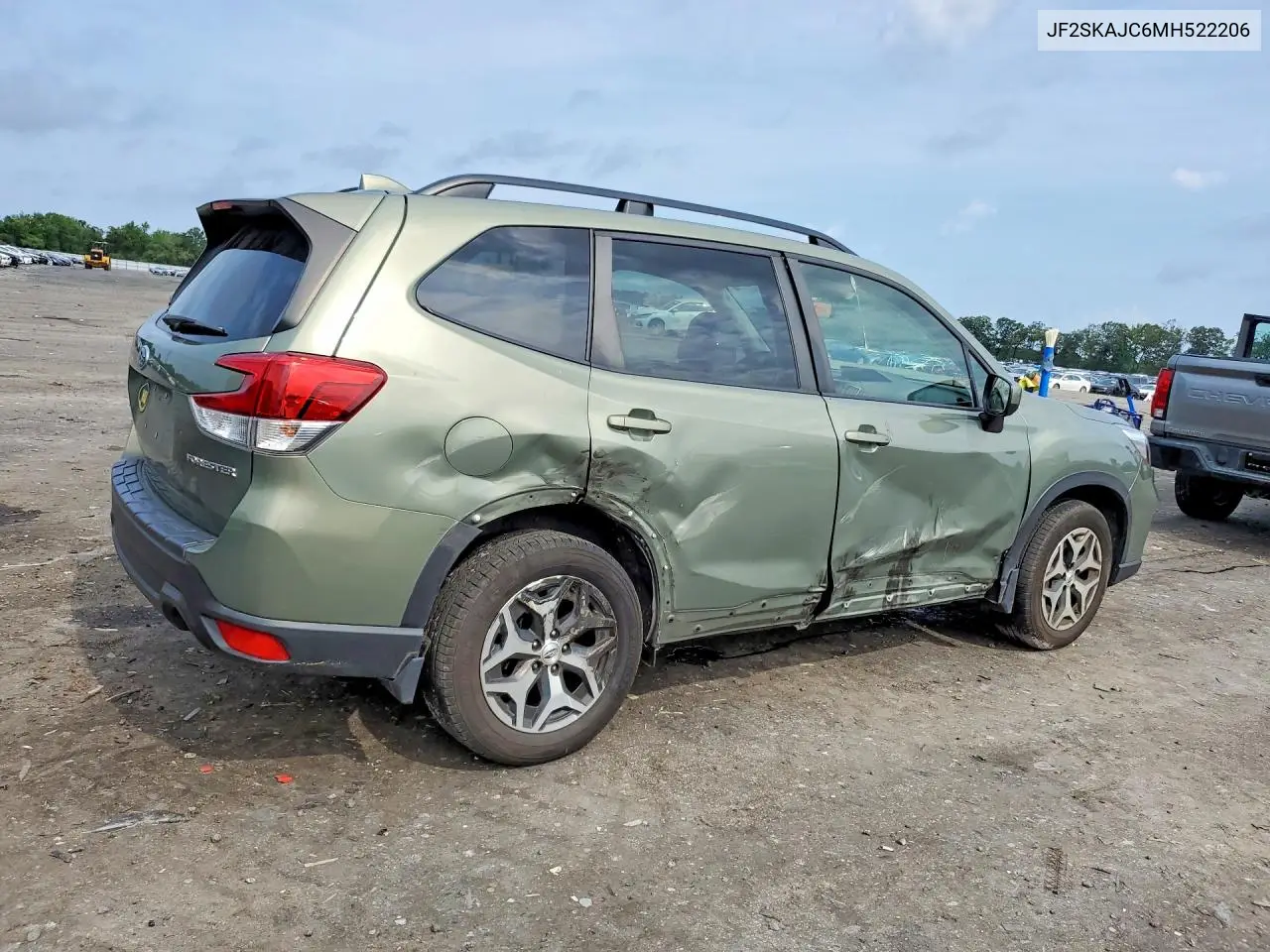 2021 Subaru Forester Premium VIN: JF2SKAJC6MH522206 Lot: 62015226