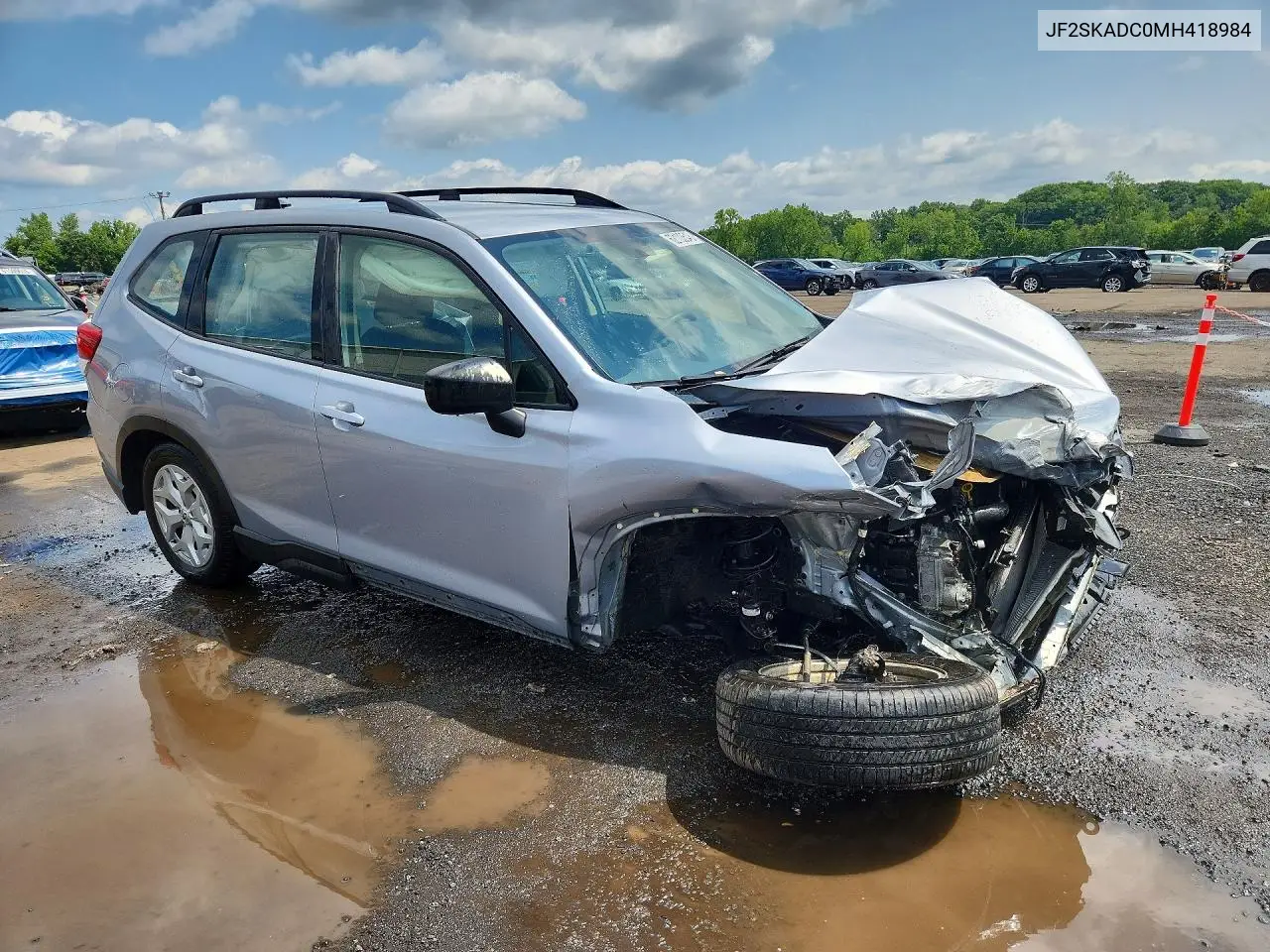2021 Subaru Forester VIN: JF2SKADC0MH418984 Lot: 62103546