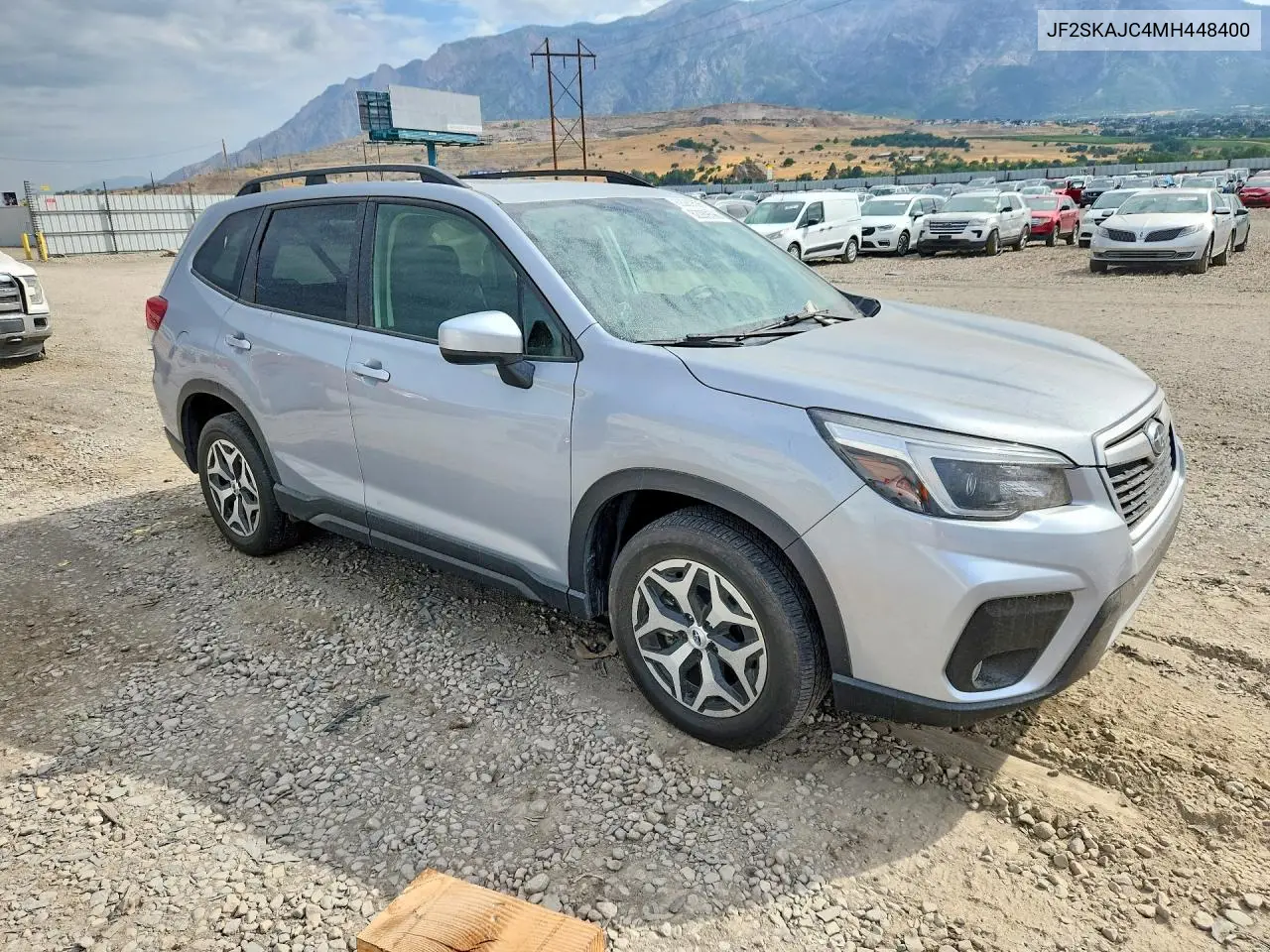 2021 Subaru Forester Premium VIN: JF2SKAJC4MH448400 Lot: 62289596