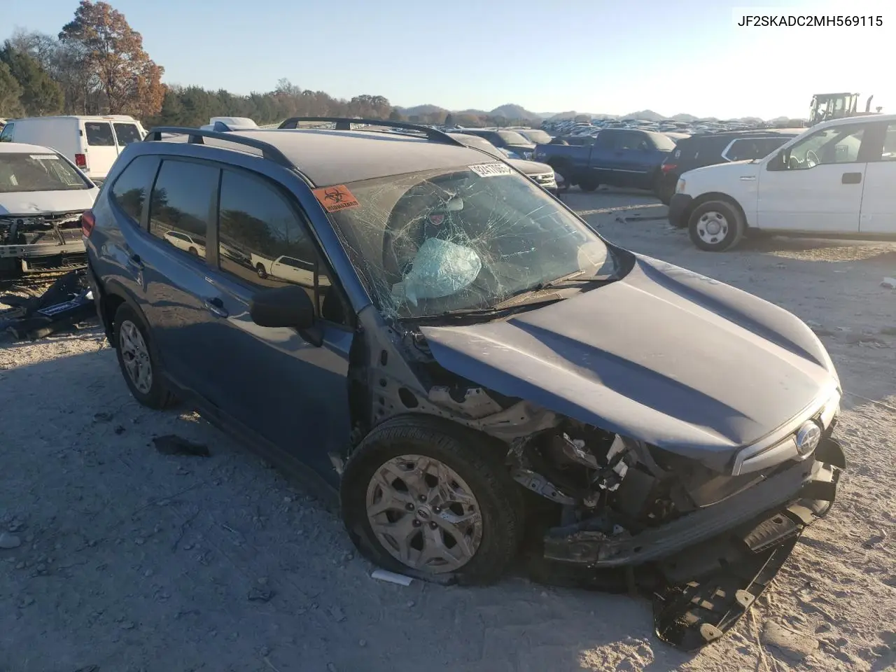 JF2SKADC2MH569115 2021 Subaru Forester