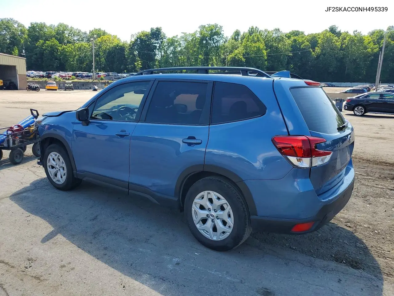 2022 Subaru Forester Base Plus VIN: JF2SKACC0NH495339 Lot: 59130366