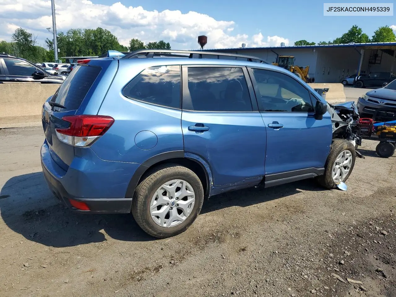 2022 Subaru Forester Base Plus VIN: JF2SKACC0NH495339 Lot: 59130366