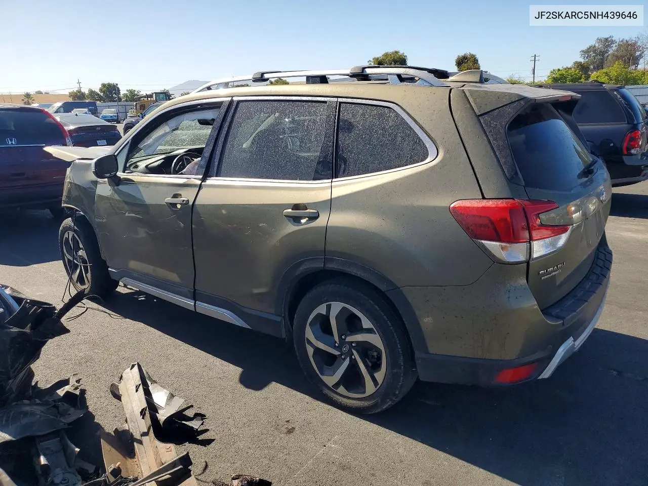 2022 Subaru Forester Touring VIN: JF2SKARC5NH439646 Lot: 59137826