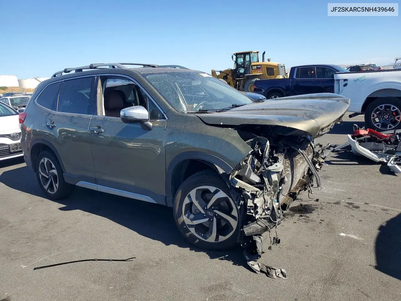 2022 Subaru Forester Touring VIN: JF2SKARC5NH439646 Lot: 59137826