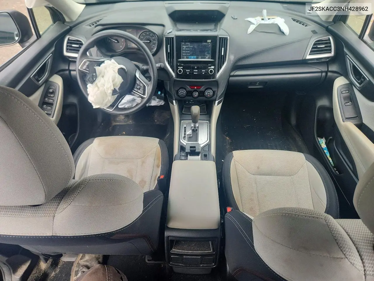 2022 Subaru Forester VIN: JF2SKACC3NH428962 Lot: 61624846
