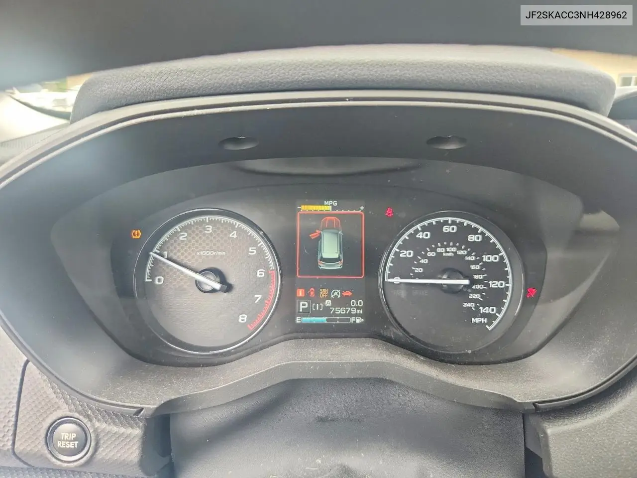 2022 Subaru Forester VIN: JF2SKACC3NH428962 Lot: 61624846