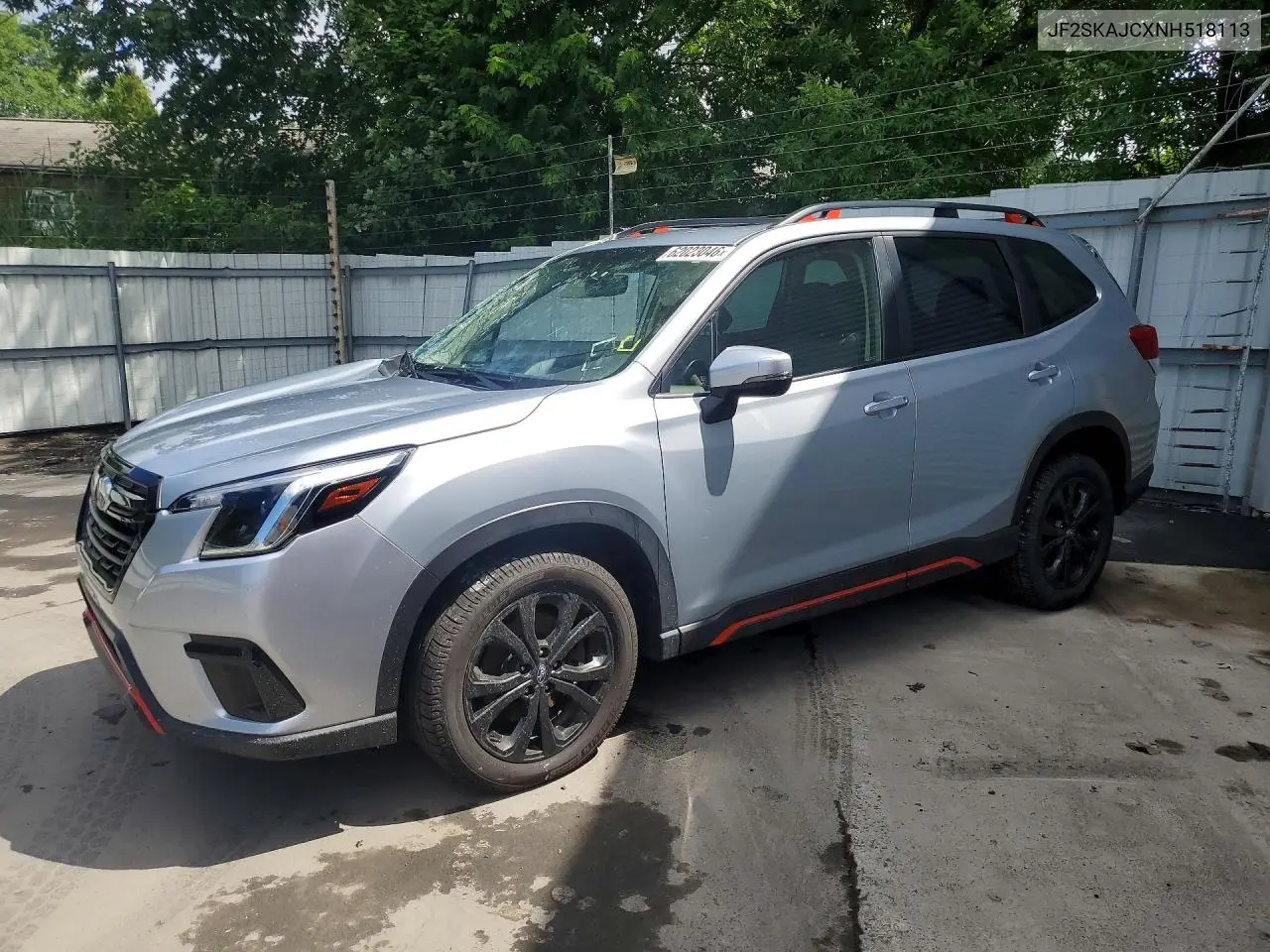 2022 Subaru Forester Sport VIN: JF2SKAJCXNH518113 Lot: 62023046
