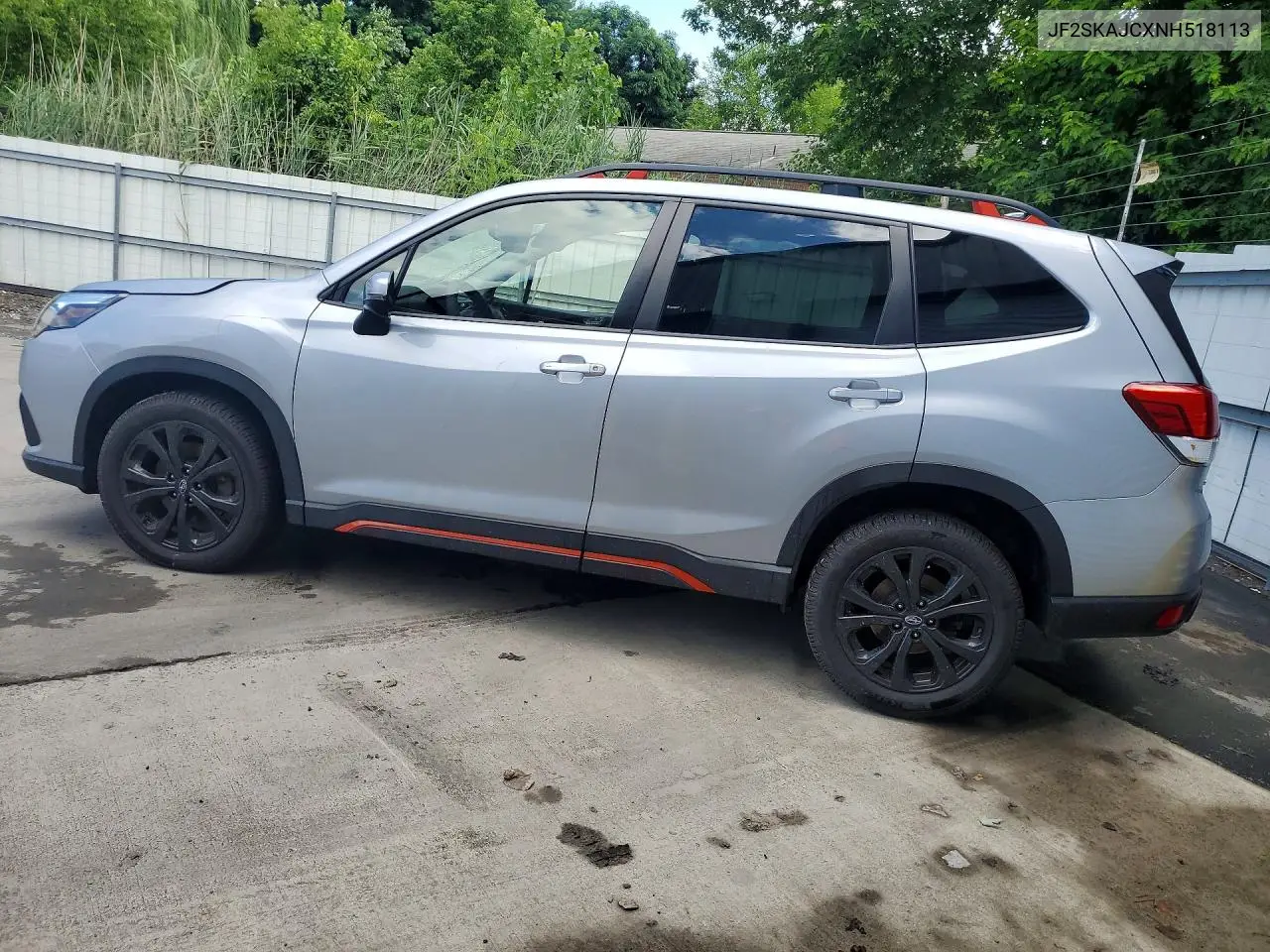 2022 Subaru Forester Sport VIN: JF2SKAJCXNH518113 Lot: 62023046