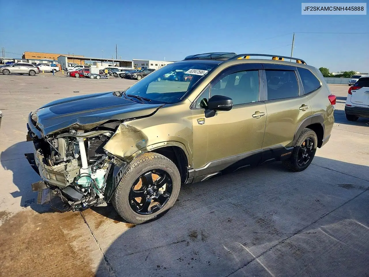 2022 Subaru Forester Wilderness VIN: JF2SKAMC5NH445888 Lot: 62078036