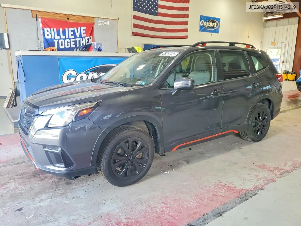 2023 Subaru Forester Sport VIN: JF2SKAJC2PH514219 Lot: 58742976