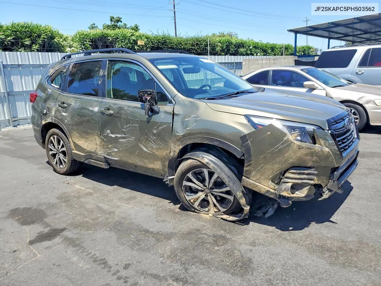 2023 Subaru Forester Limited VIN: JF2SKAPC5PH503562 Lot: 59279176